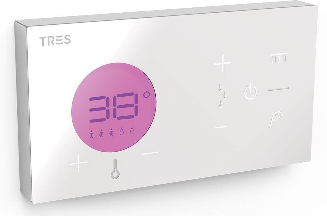 Tres Shower Technology sprchová batéria podomietková s termostatom chrómová 49286299