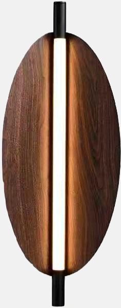 Altavola Design Nakama nástenná lampa 1x10 W čierna-drevená LA02/W_67