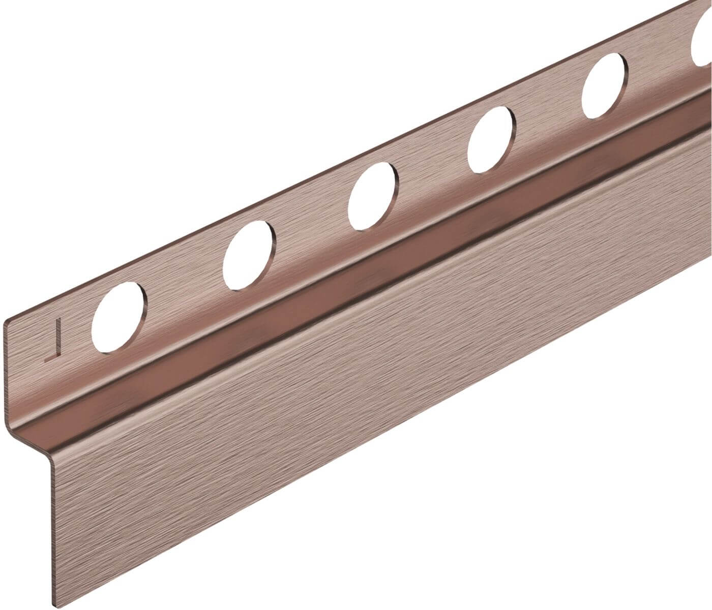 Balneo lišta na vyspádovanie 120 cm meď D0101040201-1