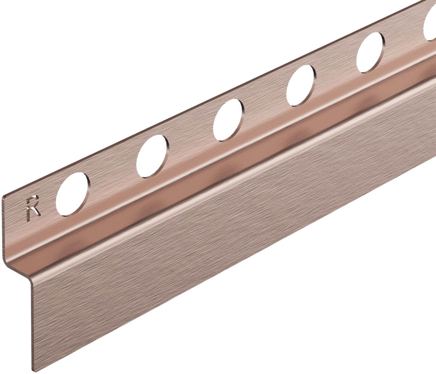 Balneo lišta na vyspádovanie 120 cm meď D0101040101-1