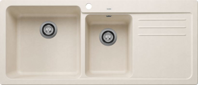 Blanco Naya 8 S granitový drez 116x50 cm biela 527131