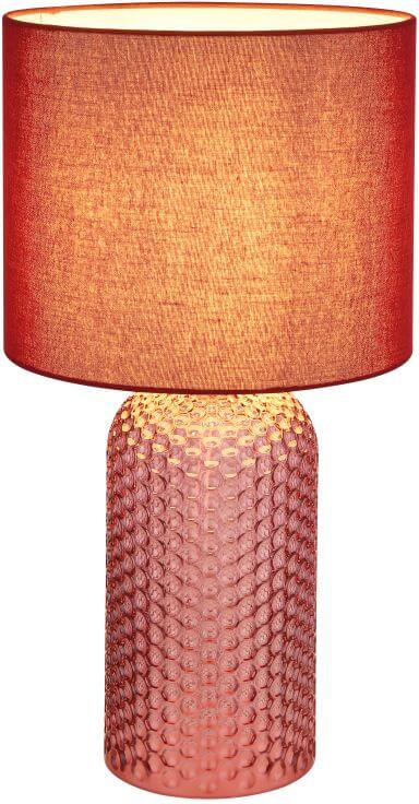 Globo Lighting Sofia stolová lampa 1x60 W červená 21735R