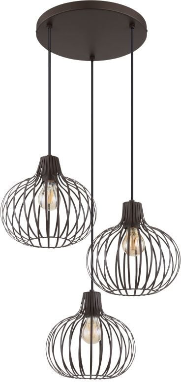 Globo Lighting Mateo závesné svietidlo 3x40 W čierna 33379311