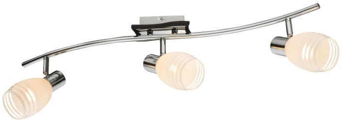 Globo Lighting Toay stropné svietidlo 3x40 W chrómová 541010-3