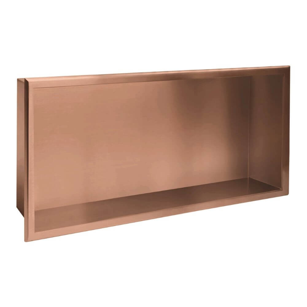 Rea zapustená polica 60 cm medená REA-05609
