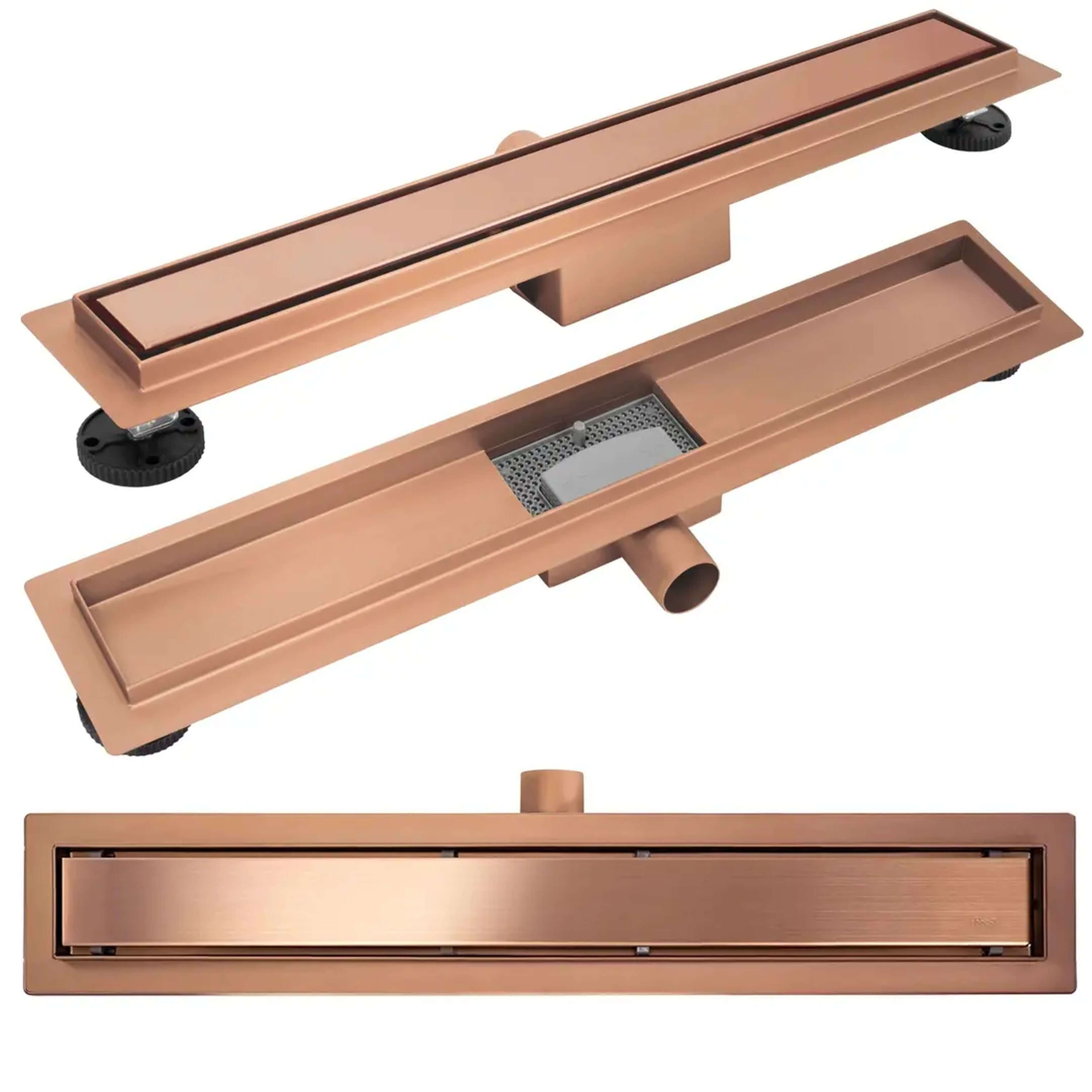 Rea Neox lineárny odtok 100 cm meď REA-G4890
