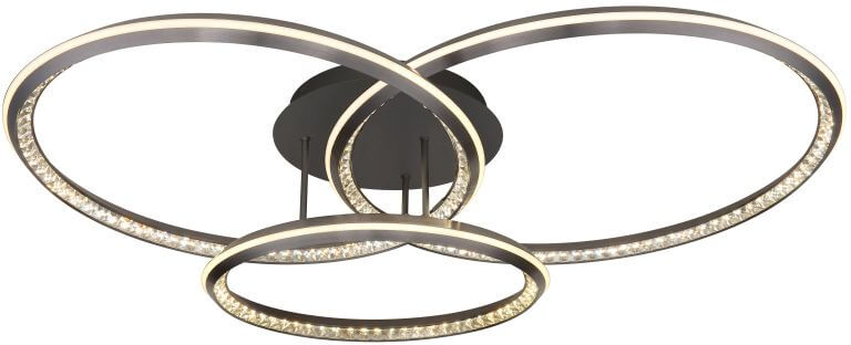 Globo Lighting Alaina stropné svietidlo 1x72 W čierna 67329-72