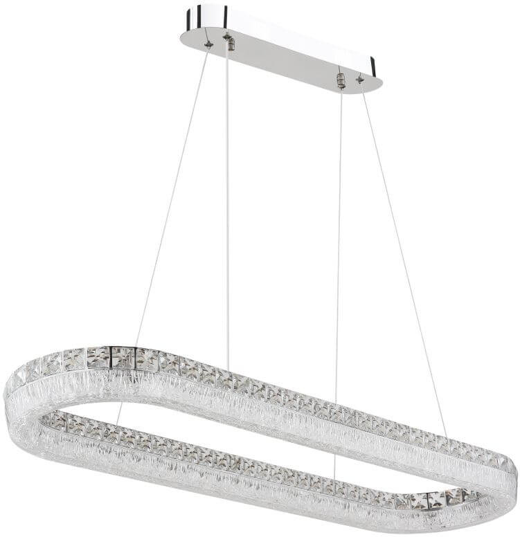 Globo Lighting Laurel závesné svietidlo 1x40 W chrómová 67387-40