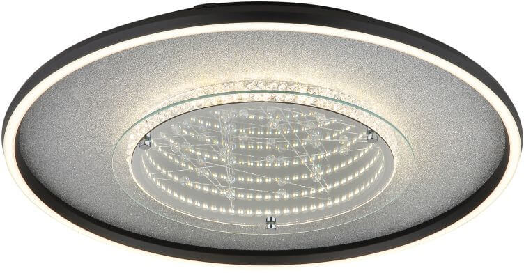 Globo Lighting Mirrora stropné svietidlo 1x40 W čierna 68288D3