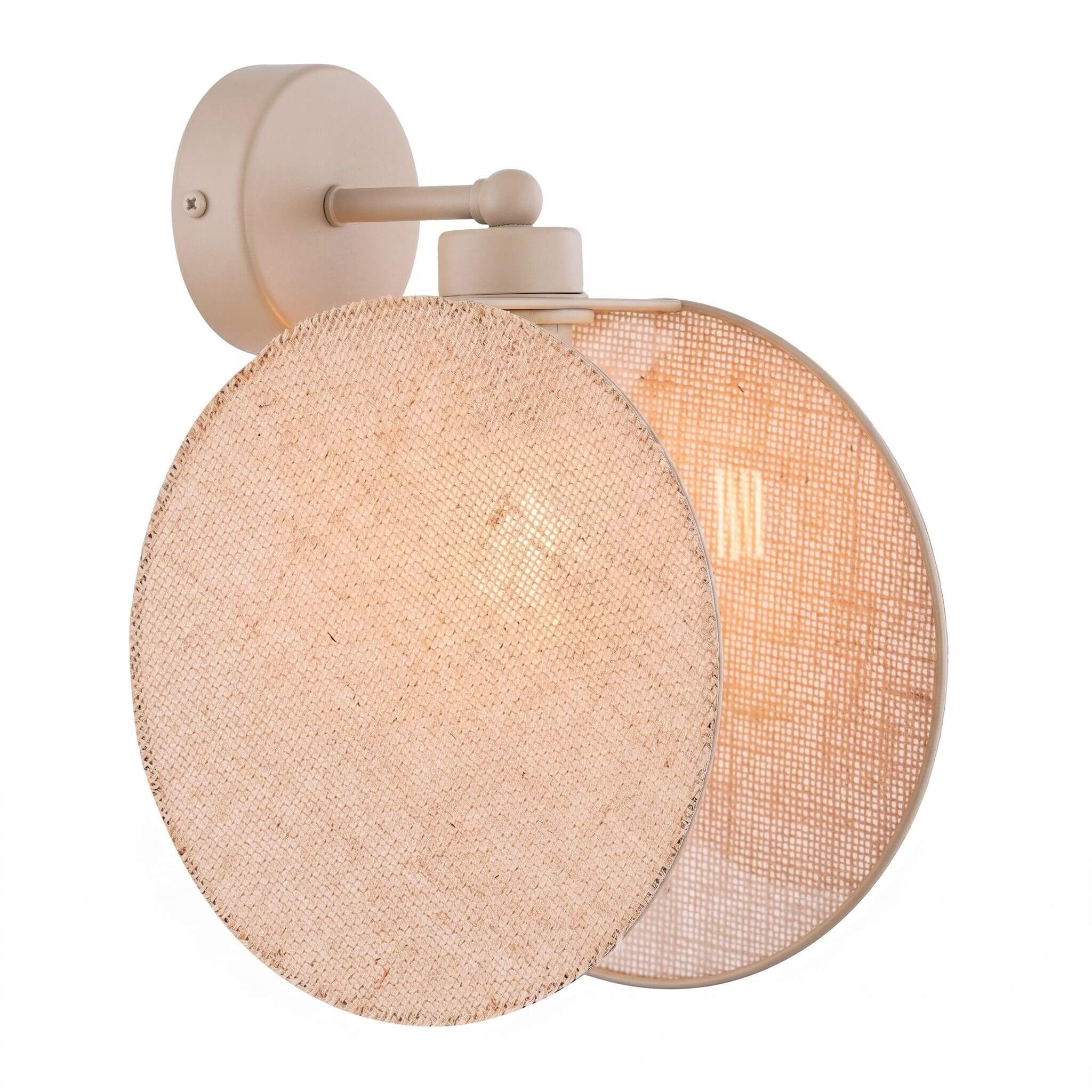Emibig Motif nástenná lampa 1x10 W béžová 1811/K1