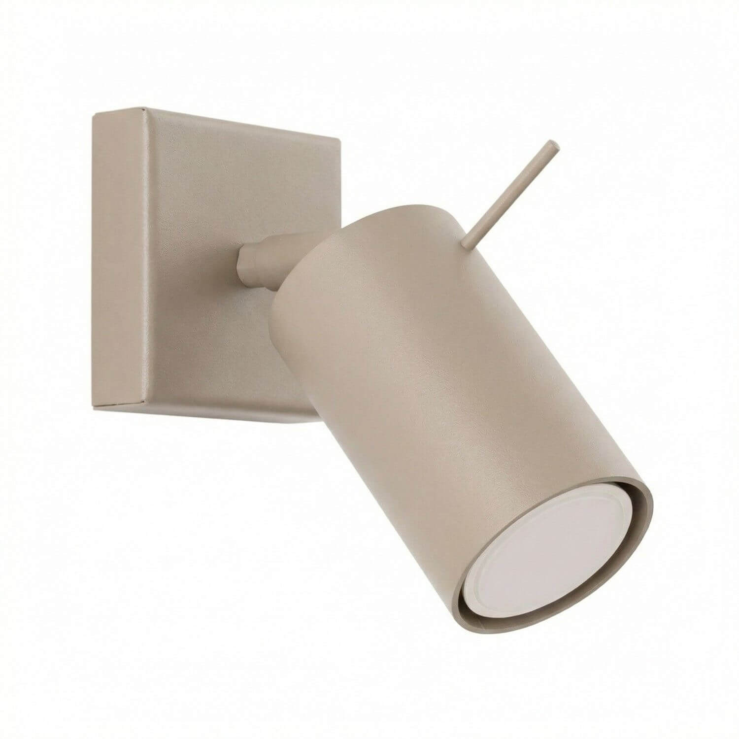 Sollux Lighting Ring nástenná lampa 1x10 W sivá SL.2153