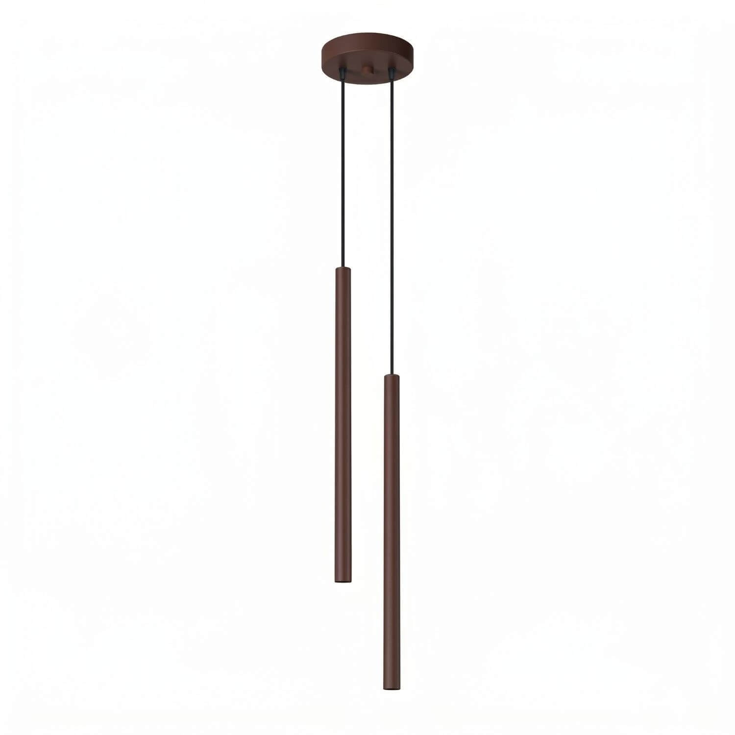 Sollux Lighting Pastelo závesné svietidlo 2x8 W hnedá SL.2146