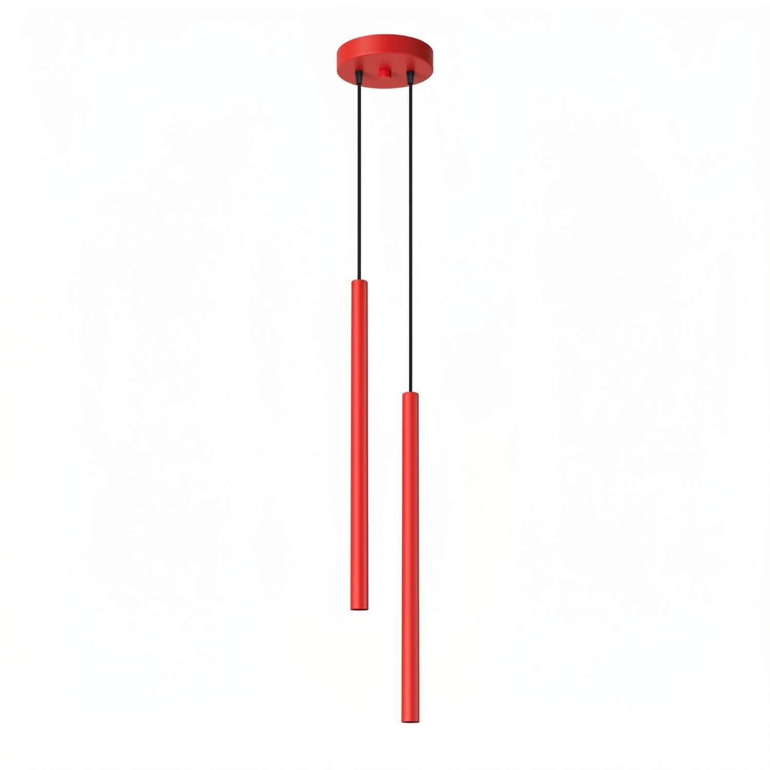 Sollux Lighting Pastelo závesné svietidlo 2x8 W červená SL.2142