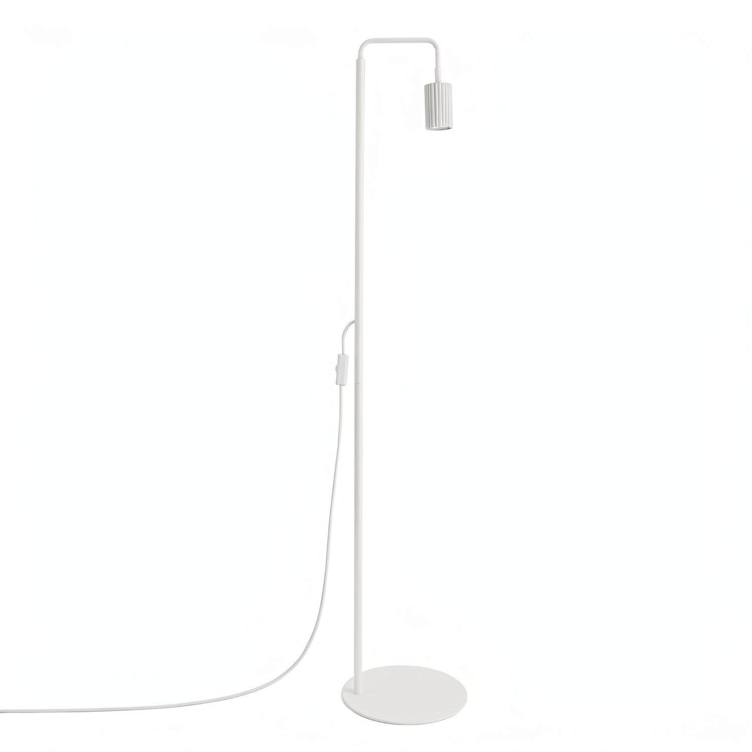 Sollux Lighting Karbon podlahová lampa 1x10 W biela SL.2013
