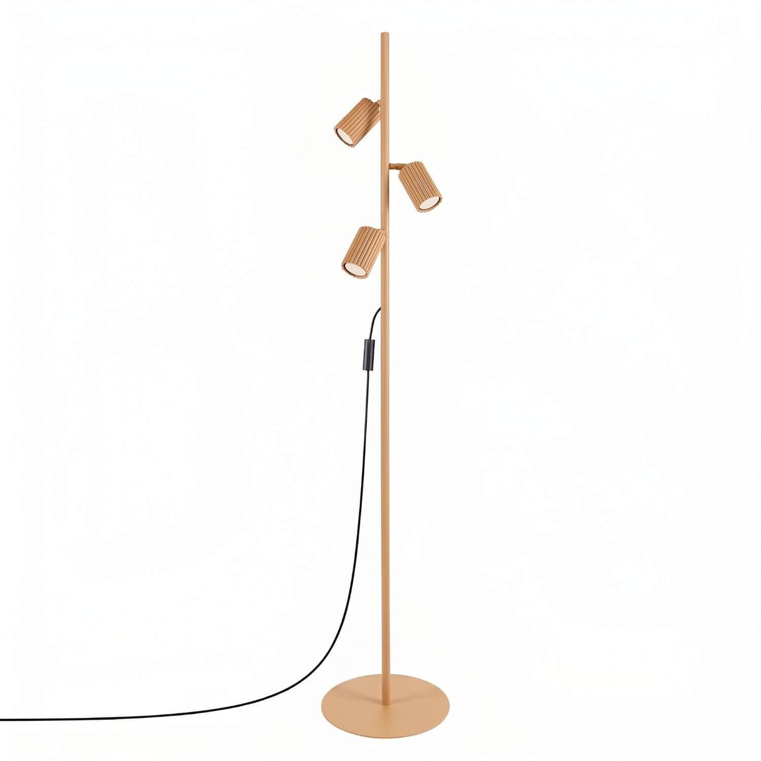 Sollux Lighting Karbon stojaca lampa 3x10 W zlatá SL.2022