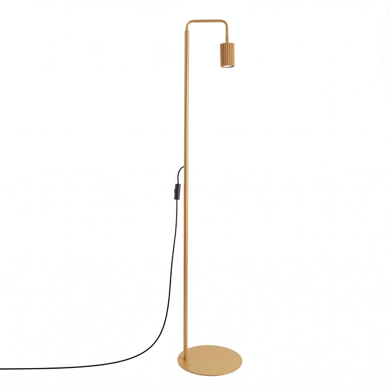 Sollux Lighting Karbon podlahová lampa 1x10 W zlatá SL.2021