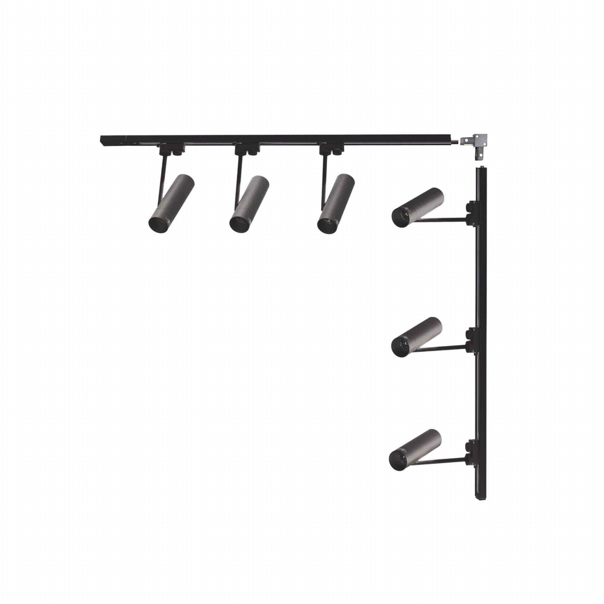 Zuma Line Black súprava koľajničiek s reflektormi 6x35 W čierna 3569
