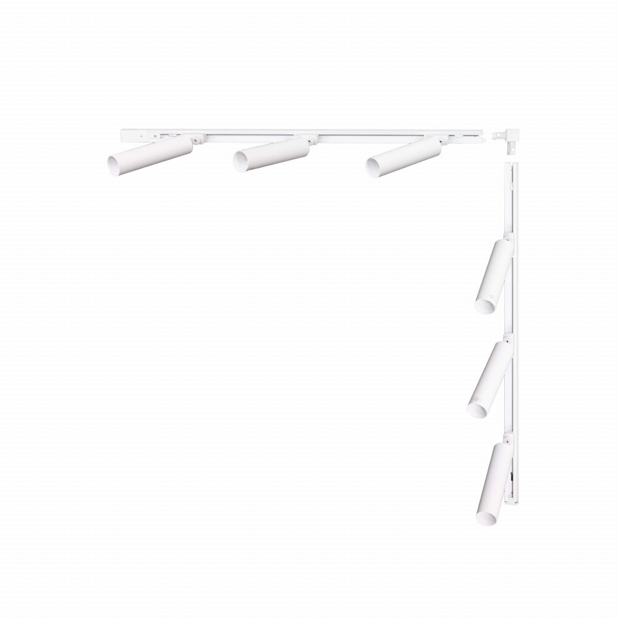 Zuma Line White súprava koľajničiek s reflektormi 6x35 W biela 3578