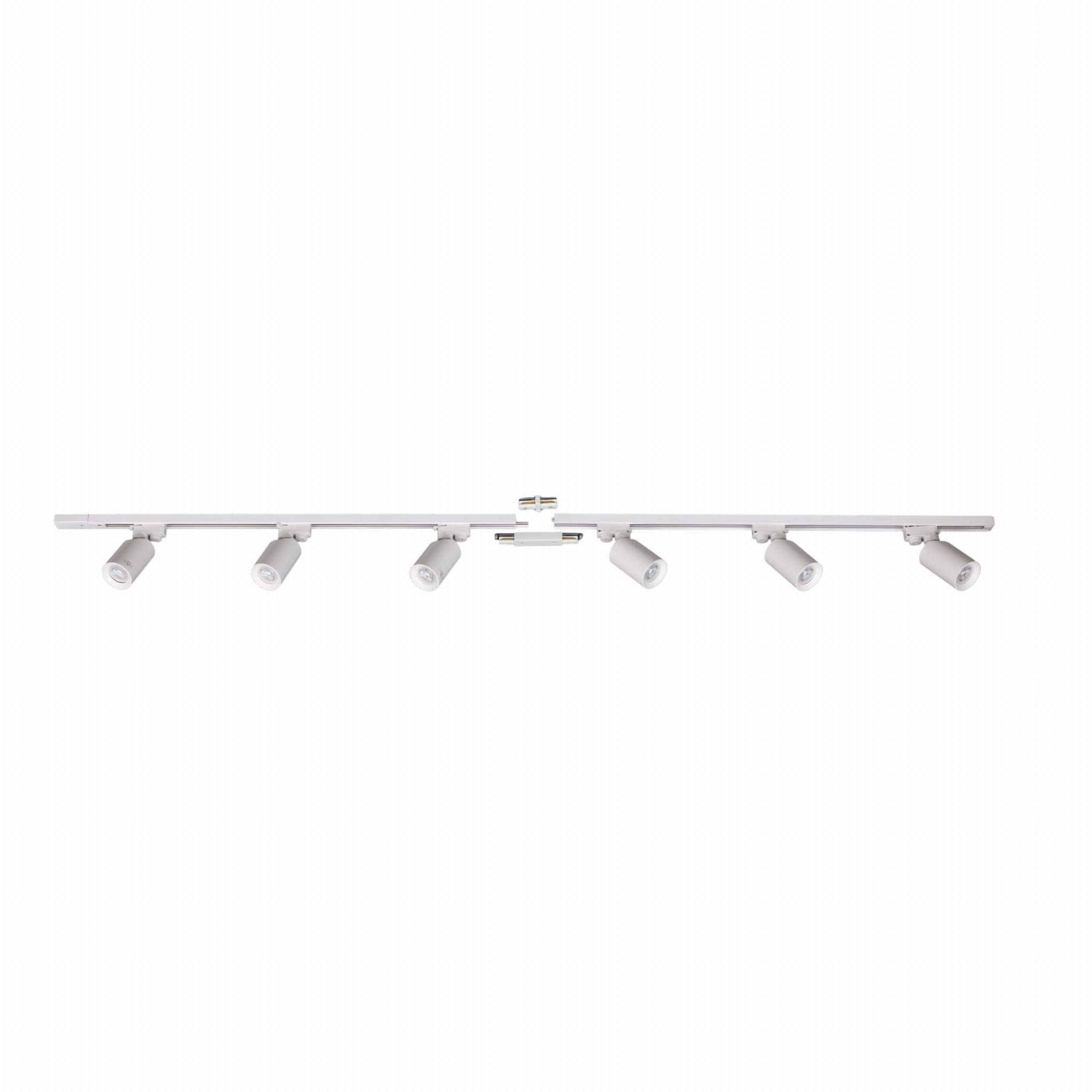 Zuma Line White súprava koľajničiek s reflektormi 6x35 W biela 3047