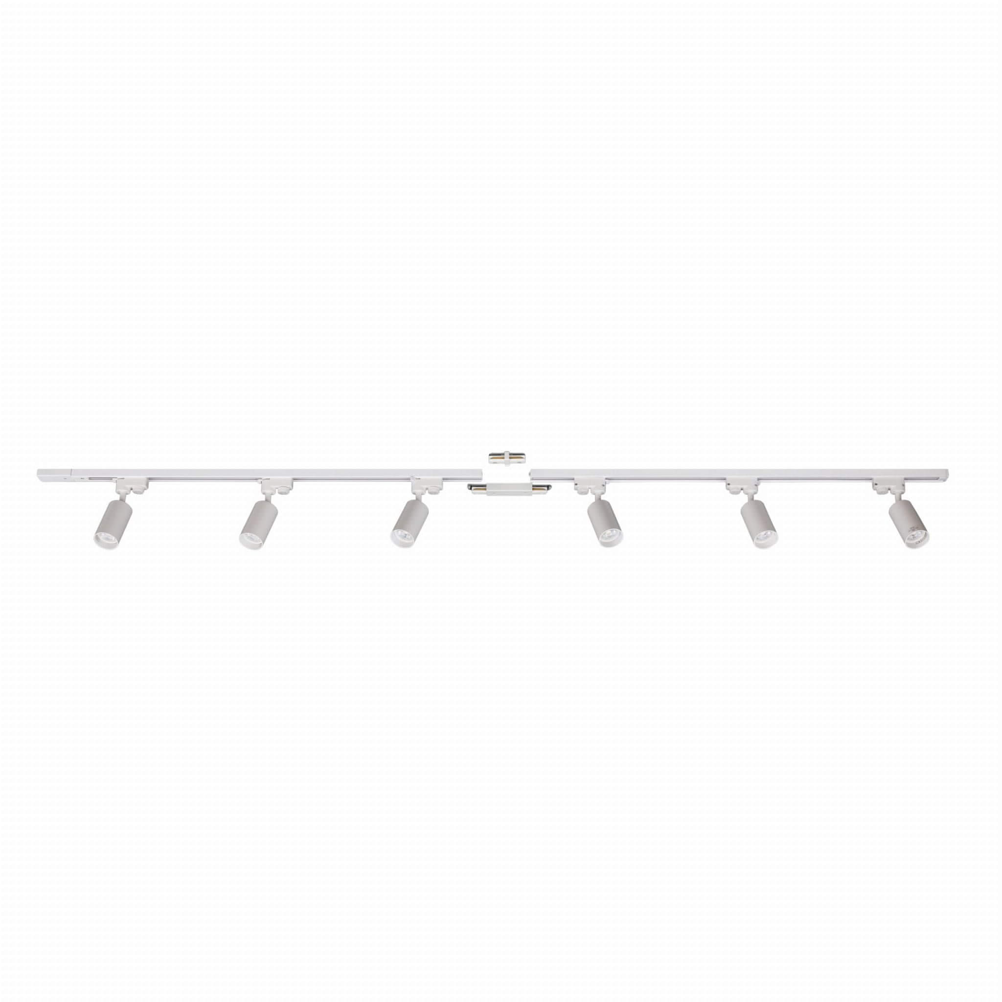 Zuma Line White súprava koľajničiek s reflektormi 6x35 W biela 3046