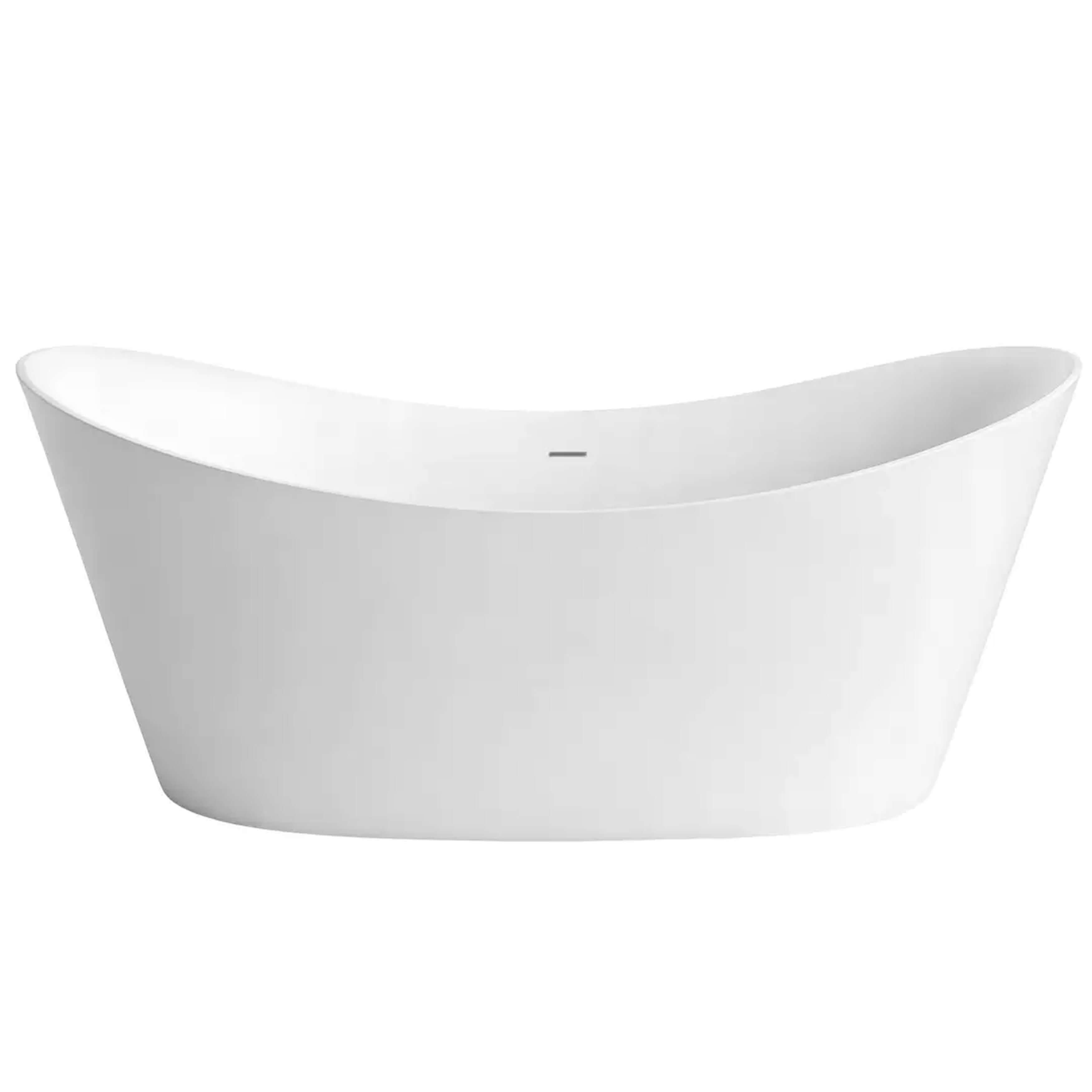 Rea Ferrano voľne stojaca vaňa 170.5x72.5 cm oválne biela REA-W1800