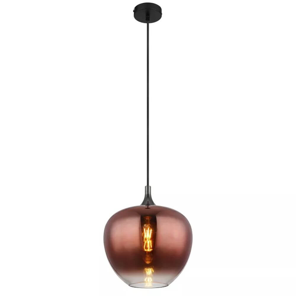 Globo Lighting Maxy závesné svietidlo 1x60 W čierna 15548H1G