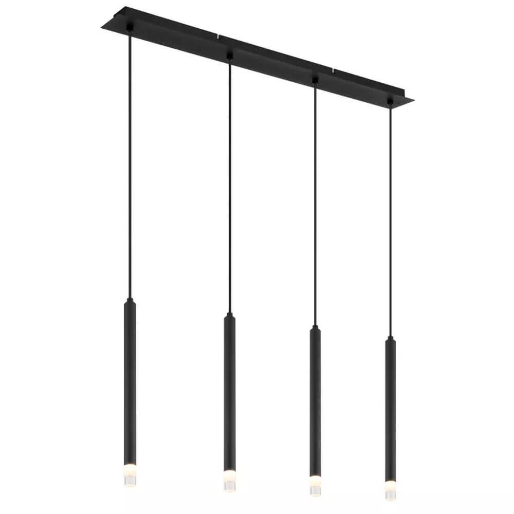 Globo Lighting Blake závesné svietidlo 4x4 W čierna 15629-4