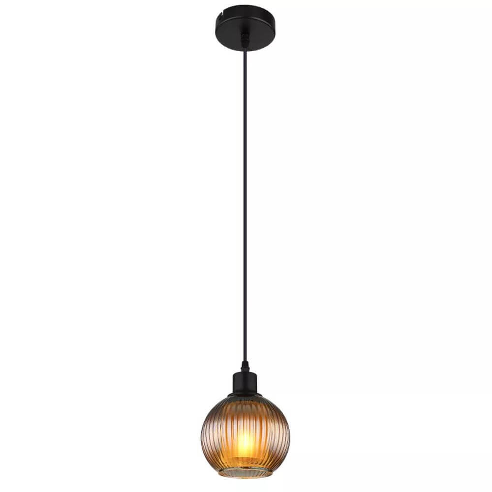 Globo Lighting Zumba závesné svietidlo 1x25 W čierna-viacfarebná 15638P