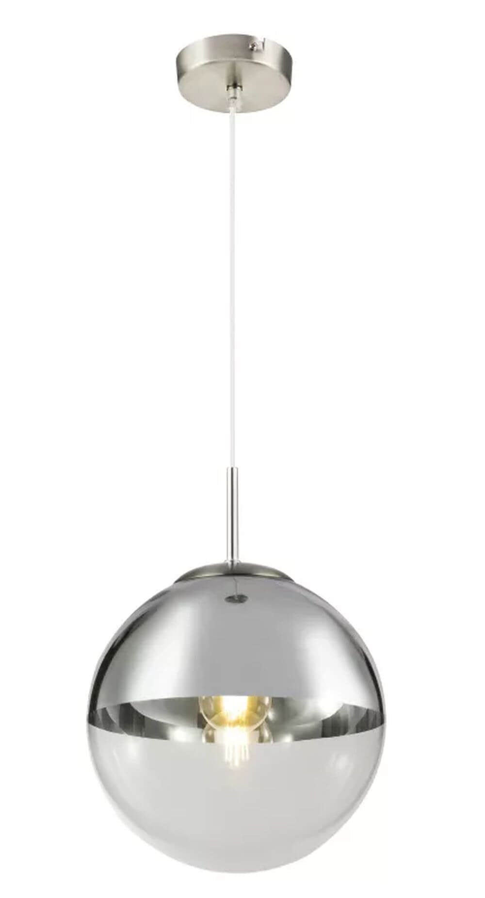Globo Lighting Varus závesné svietidlo 1x40 W priehľadná 15852