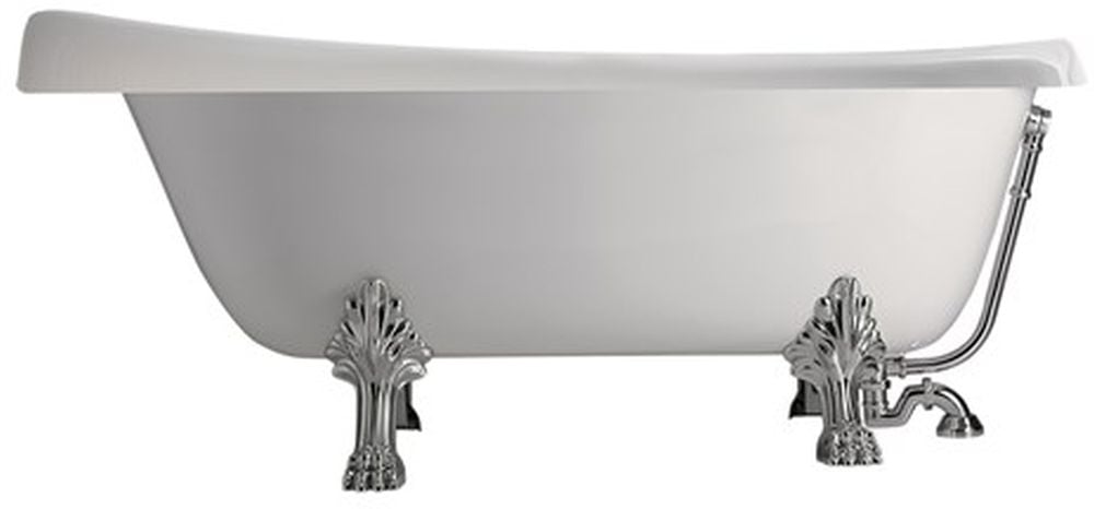Kerasan Retro voľne stojaca vaňa 170x77 cm oválne biela 105591