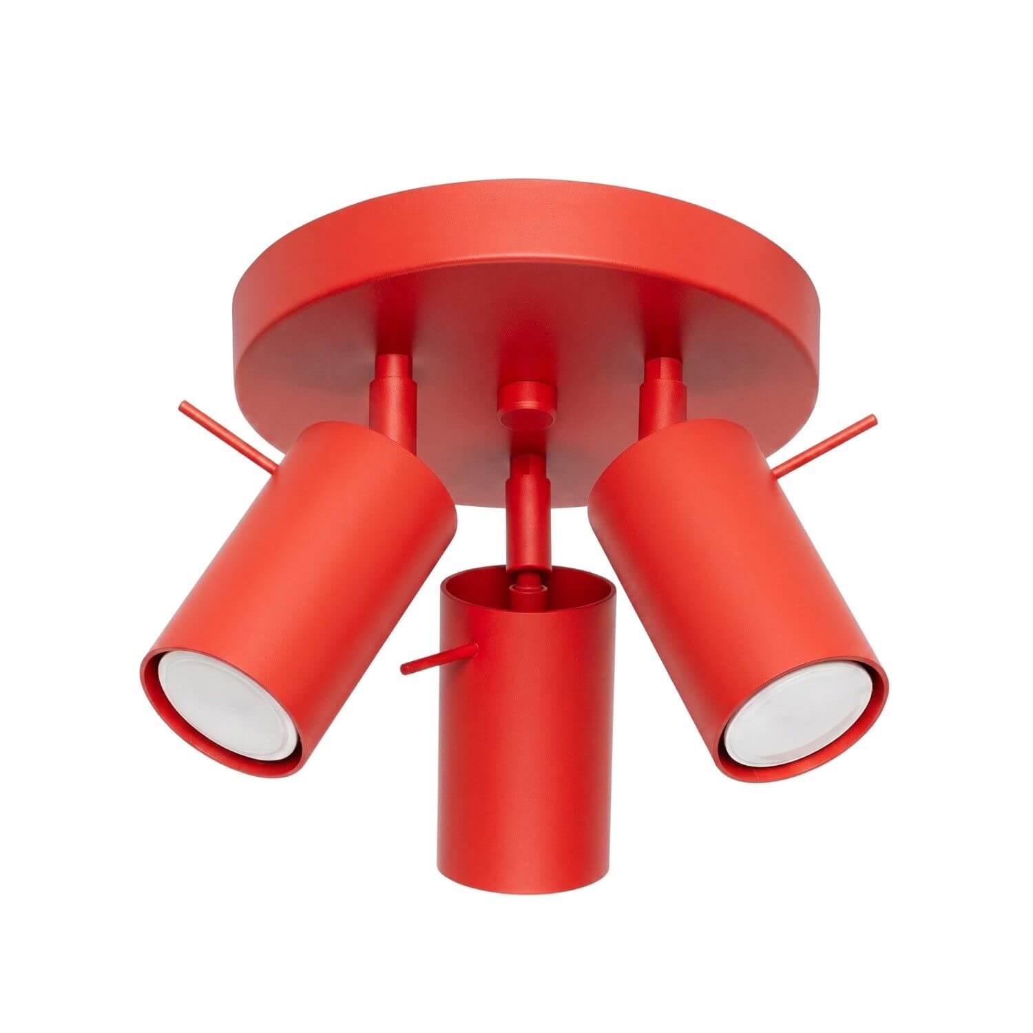 Sollux Lighting Ring stropné svietidlo 3x10 W červená SL.2192