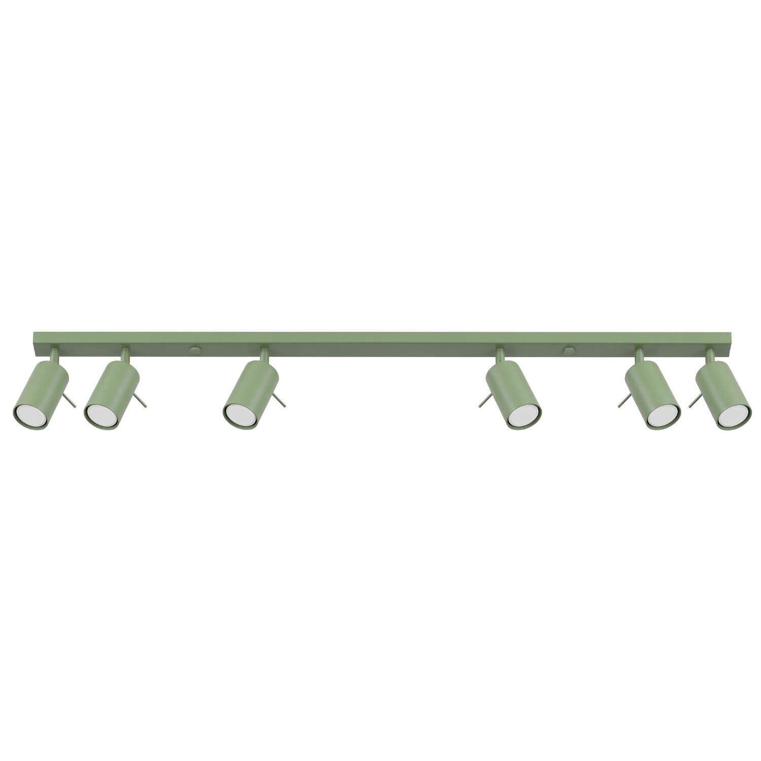 Sollux Lighting Ring stropné svietidlo 6x10 W zelená SL.2182