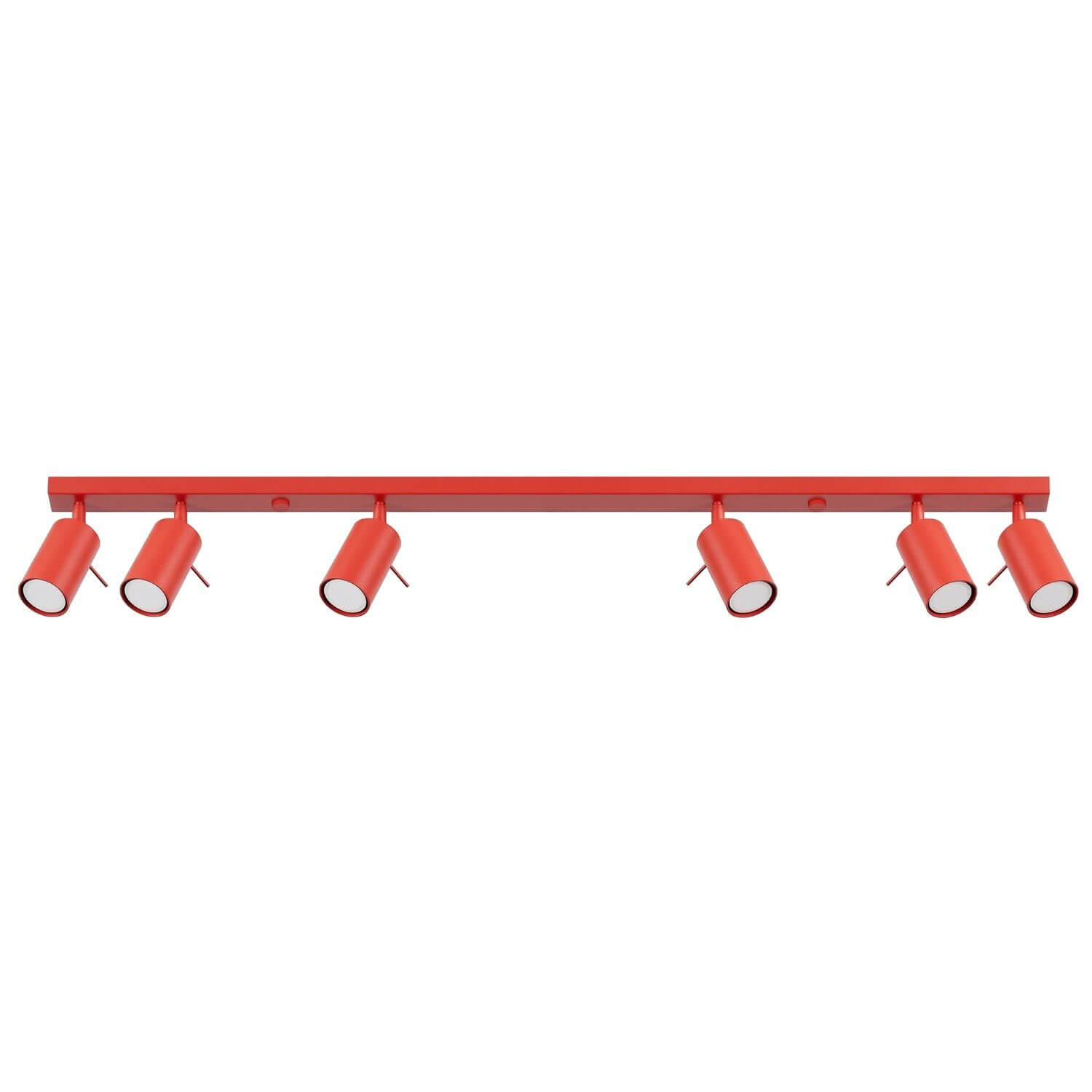 Sollux Lighting Ring stropné svietidlo 6x10 W červená SL.2194