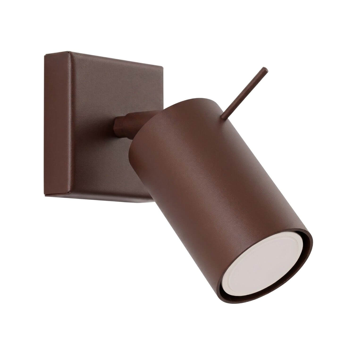 Sollux Lighting Ring nástenná lampa 1x10 W hnedá SL.2195