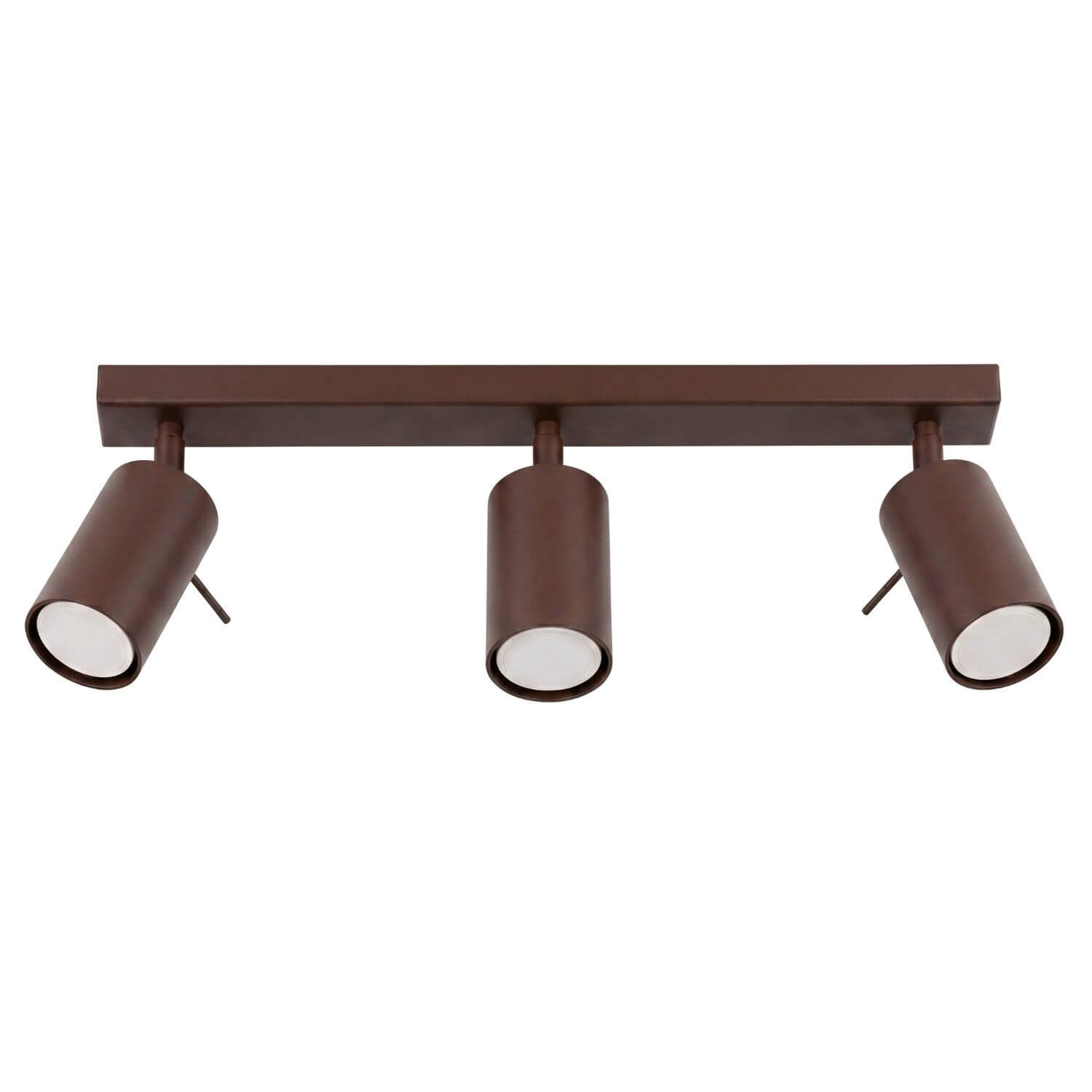 Sollux Lighting Ring stropné svietidlo 3x10 W hnedá SL.2197