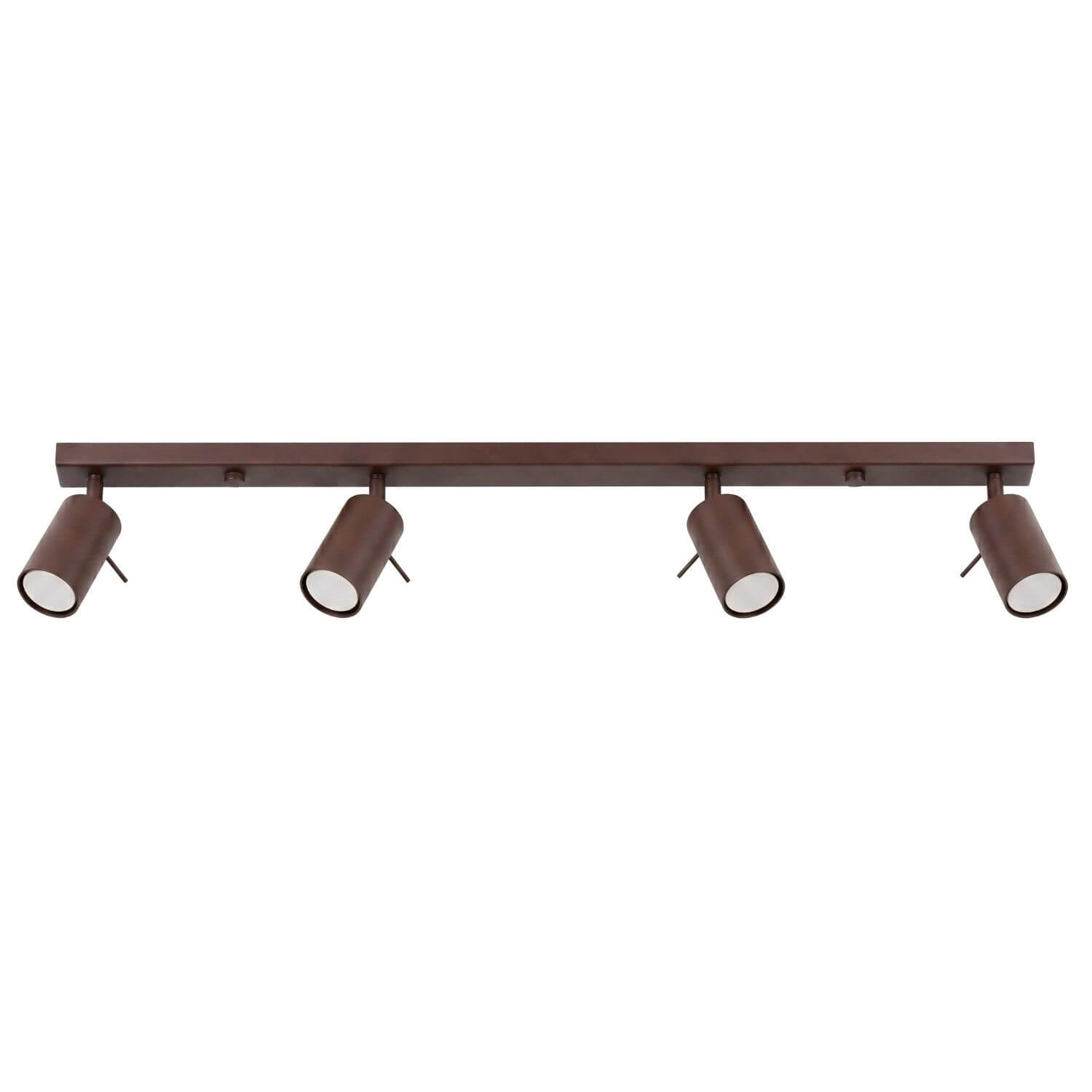 Sollux Lighting Ring stropné svietidlo 4x10 W hnedá SL.2199