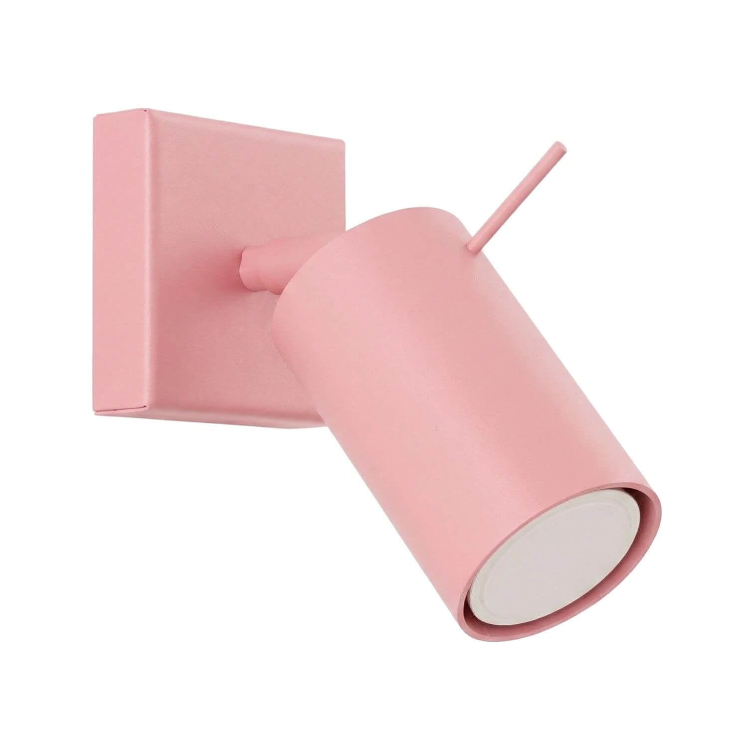 Sollux Lighting Ring nástenná lampa 1x10 W ružová SL.2171