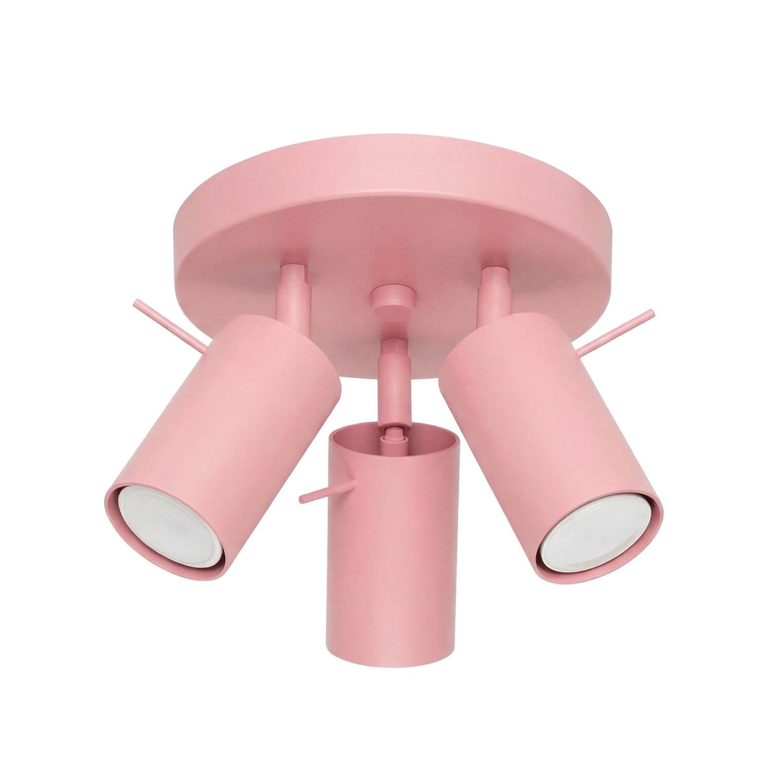 Sollux Lighting Ring stropné svietidlo 3x10 W ružová SL.2174