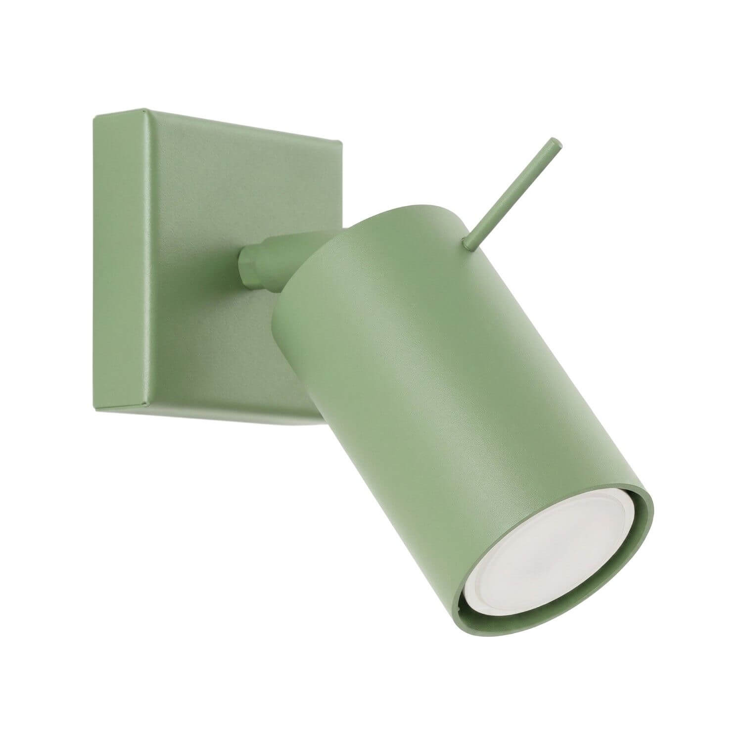 Sollux Lighting Ring nástenná lampa 1x10 W zelená SL.2177