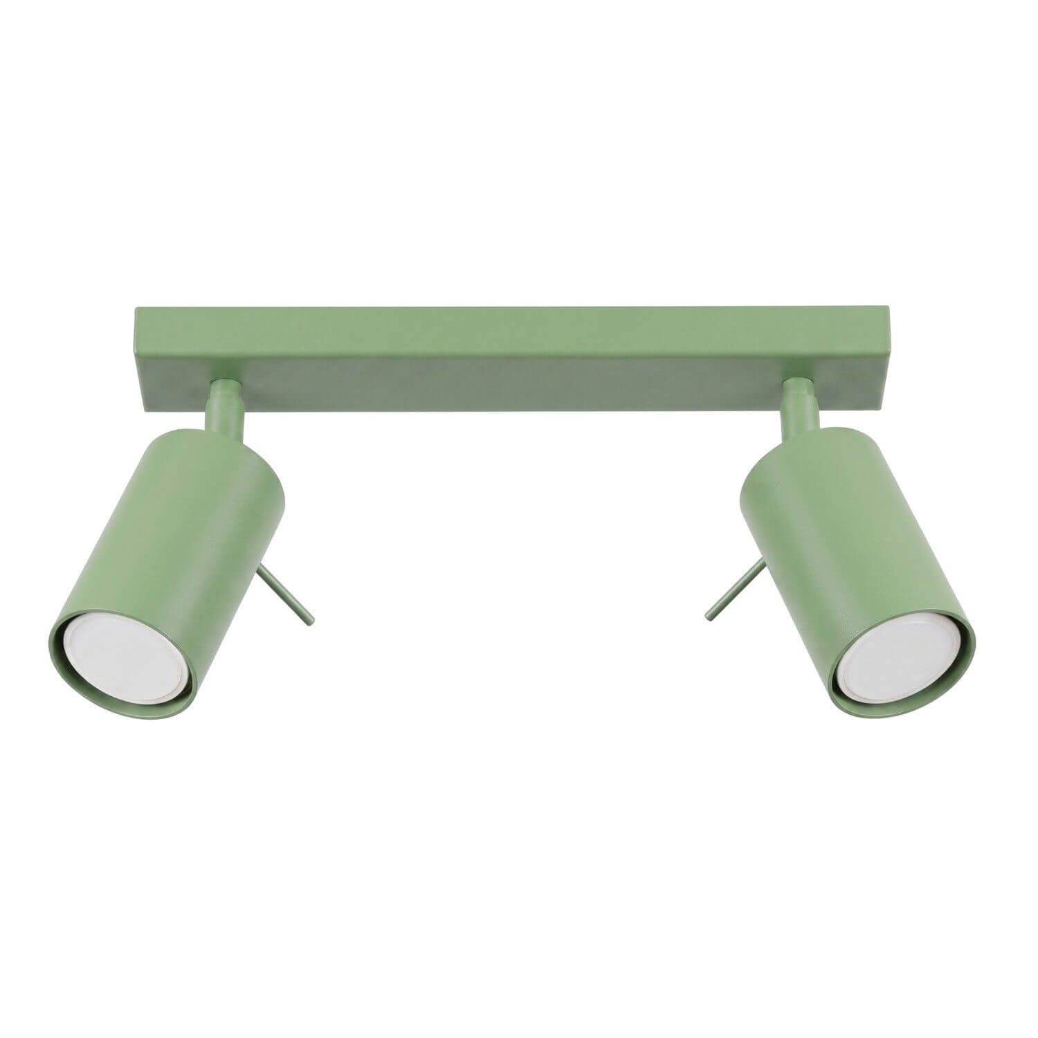 Sollux Lighting Ring stropné svietidlo 2x10 W zelená SL.2178