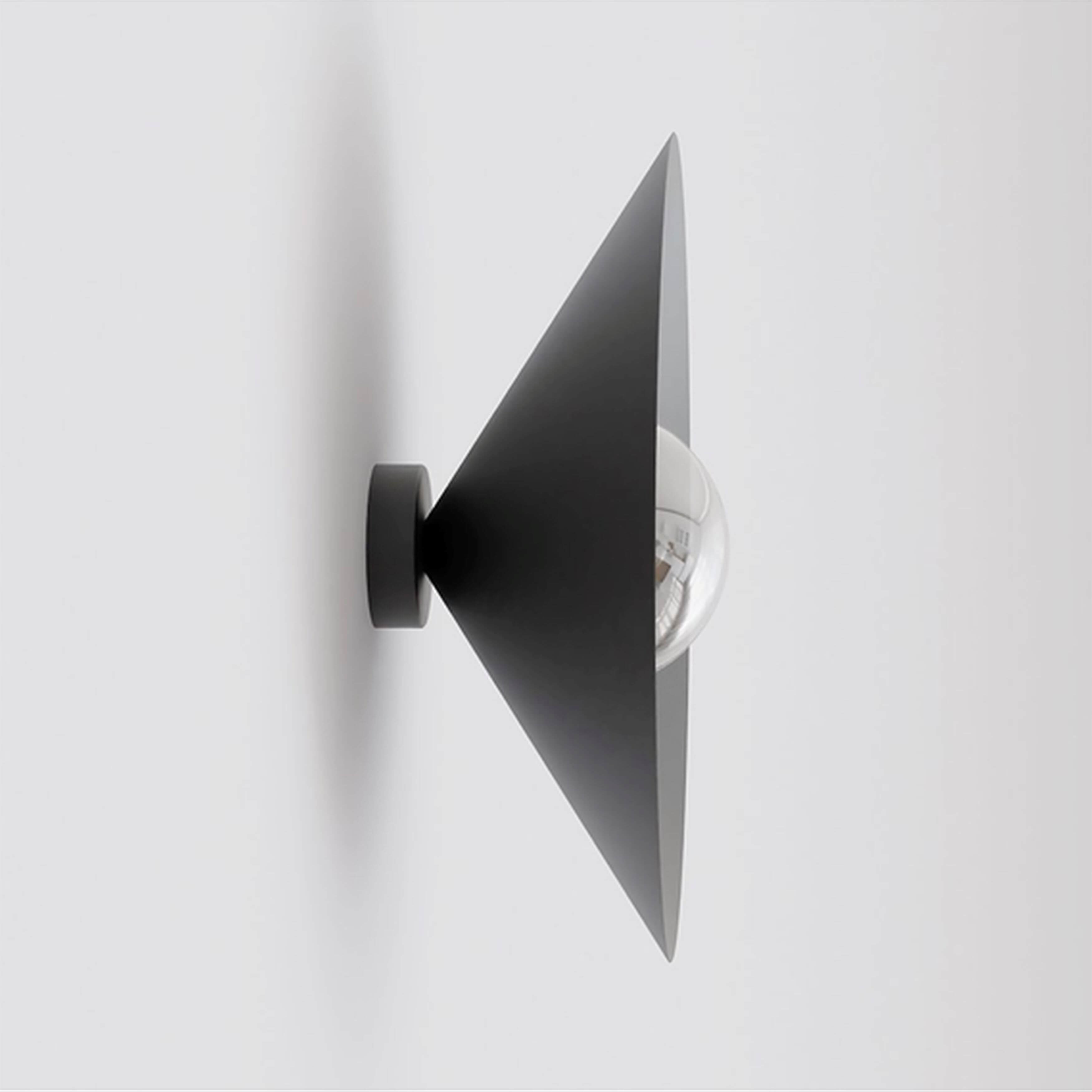 Emibig Mono nástenná lampa 1x10 W čierna 1716/K1M