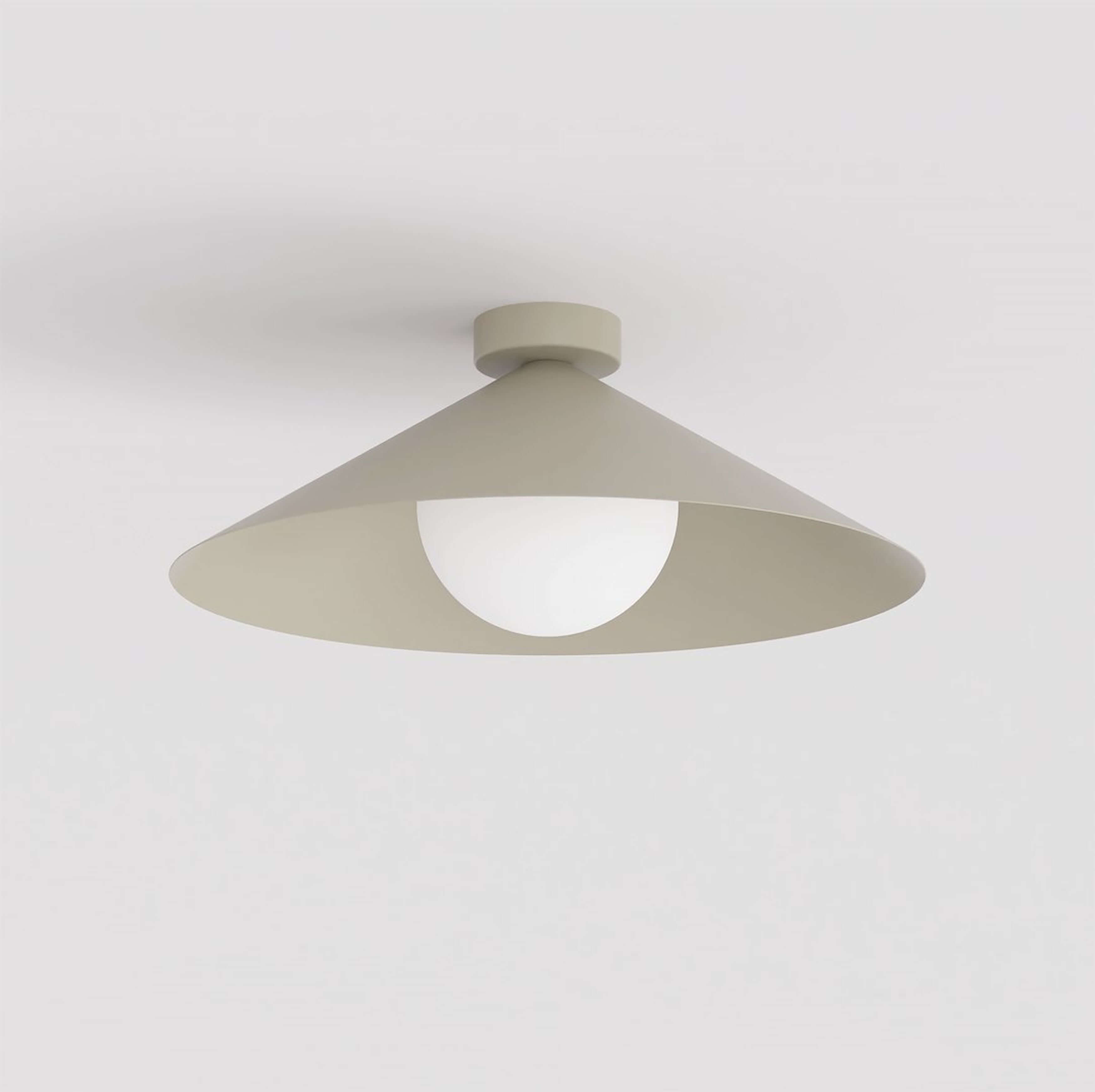 Emibig Mono stropné svietidlo 1x10 W opalová 1719/1M