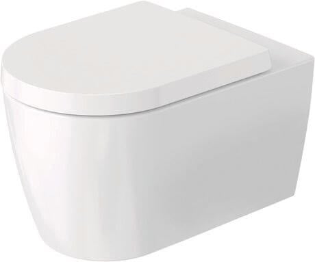 Duravit ME by Starck wc misa s pomaly sa sklápajúcim sedadlom závesné bez oplachovacieho kruhu biela lesklá 490709AAA1