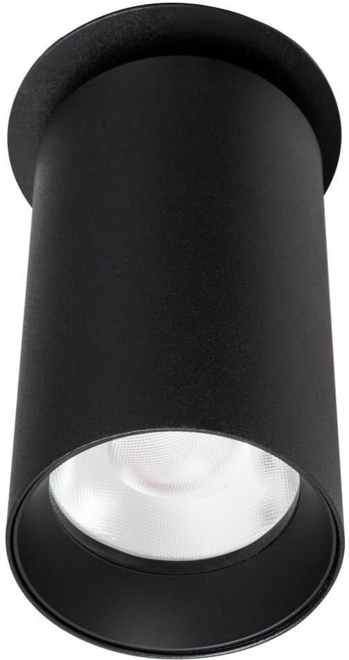 MaxLight Halo stropné svietidlo 1x9 W čierna H0127