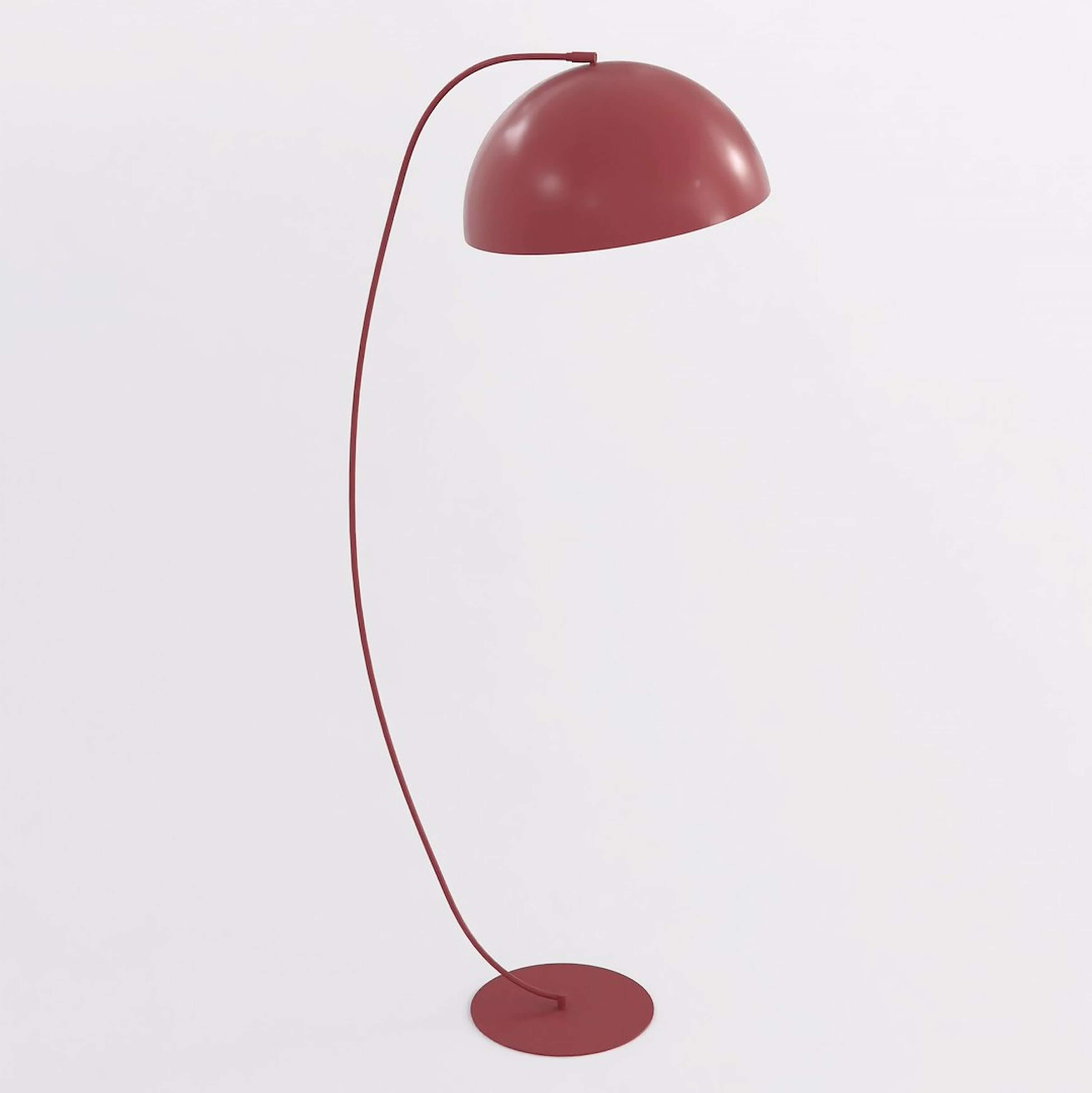 Emibig Arcos stojaca lampa 1x10 W červená 1614/LP1