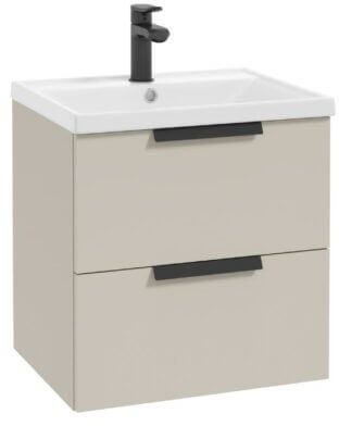 Defra Faro skrinka 54x30x50 cm závesná kúpeľňová skrinka pod umývadlo béžová 310-D-05003