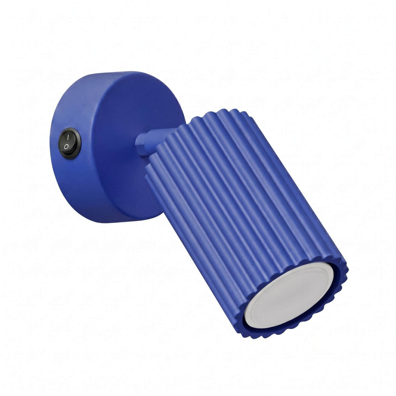 Sollux Lighting Karbon nástenná lampa 1x10 W modrá SL.2319