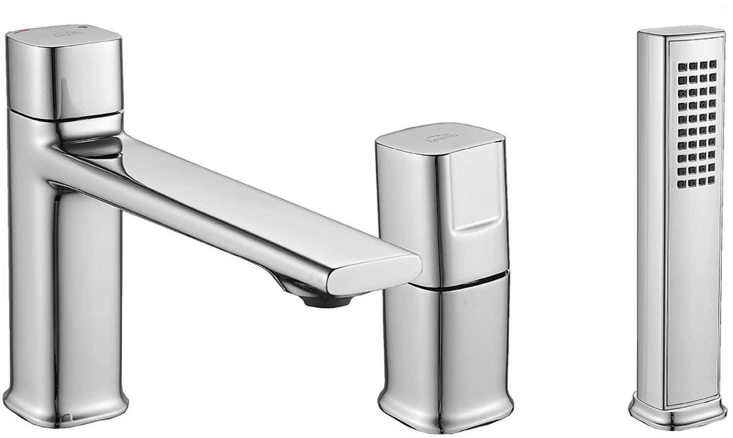 Laveo Tores vaňová/sprchová batéria na vaňu chrómová BVT_013D
