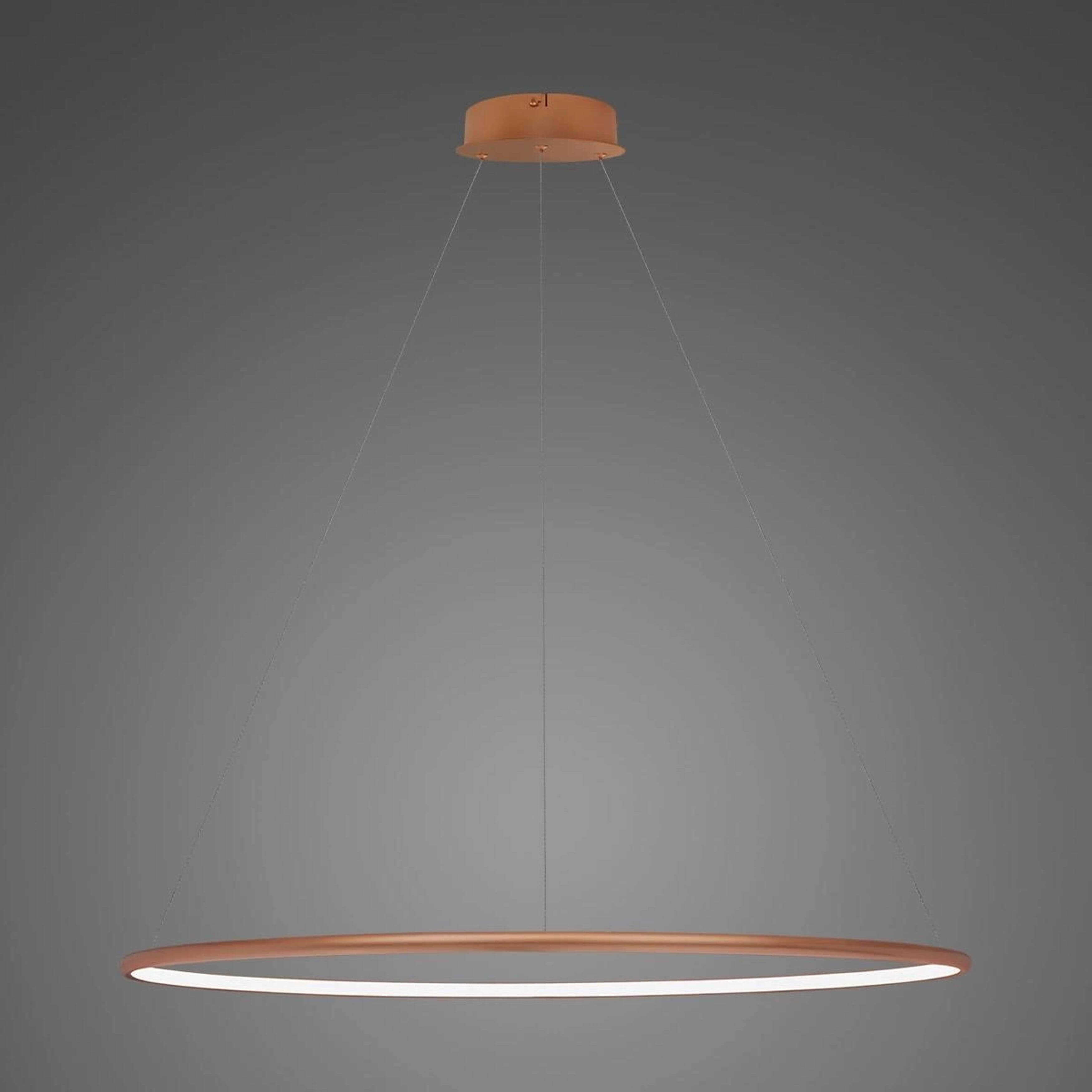 Altavola Design Led Shape závesné svietidlo 1x38 W medená LA073/P_100_in_4k_copper_dimm