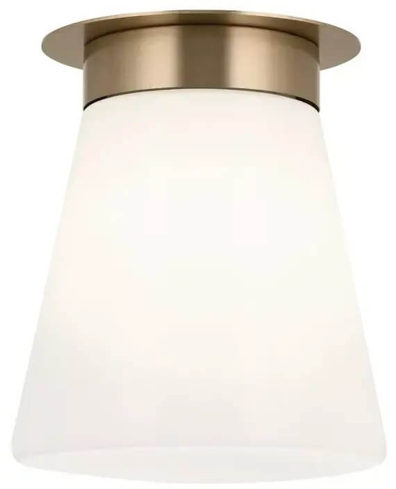 Elstead Lighting Albers stropné svietidlo 1x40 W opalová-hnedá KL-ALBERS-F-T-CPZ
